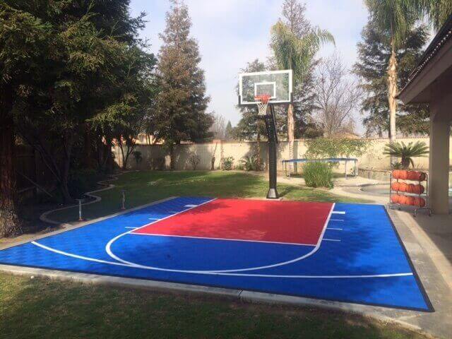 Backyard Basketball Court Ideas - Picture Gallery from BlockTile