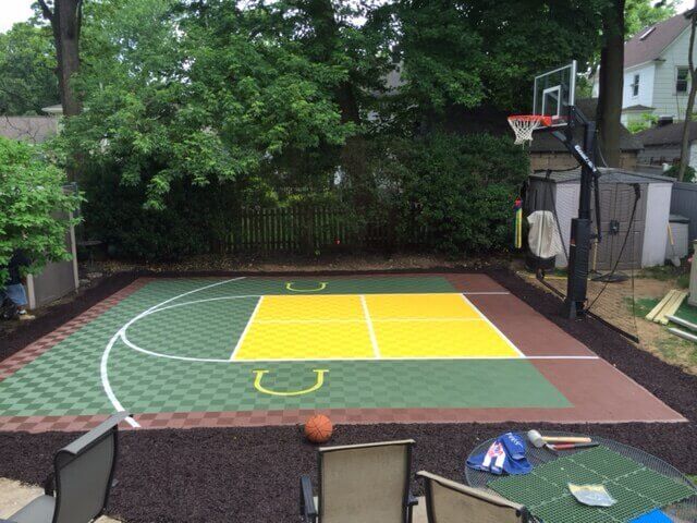 Backyard Basketball Court Ideas - Picture Gallery from BlockTile