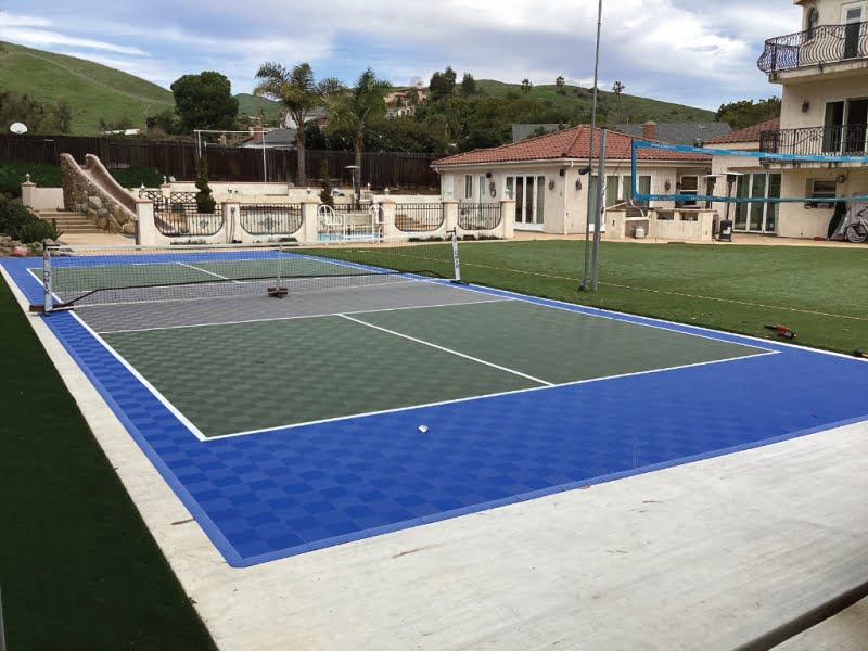 Pickleball Court Flooring, Kit, 26x52 - BlockTile